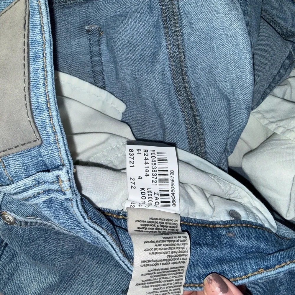 Mavi Designer Men's Zach Straight Blue Jeans size 36/32